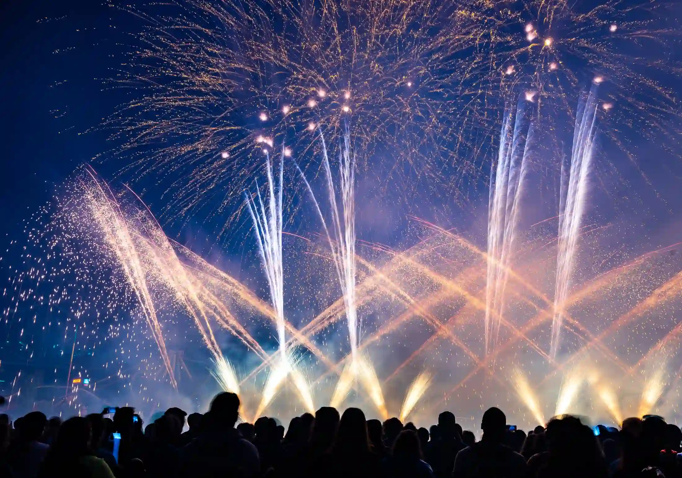 pyroteknik för fest