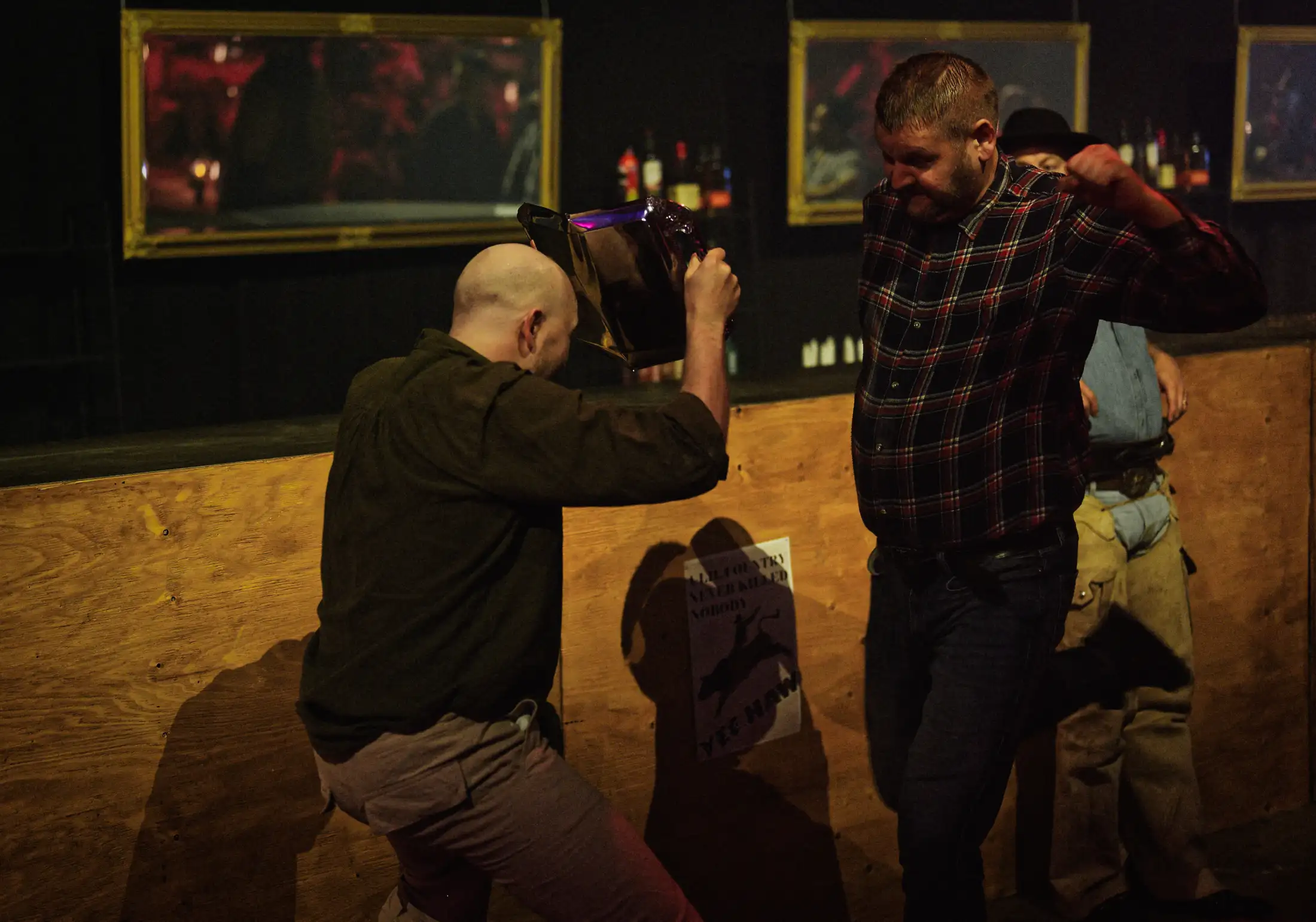 Teater vilda västern tema